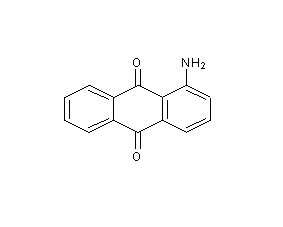 1-氨基蒽醌结构式