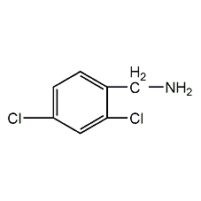 2,4-二氯苄胺结构式